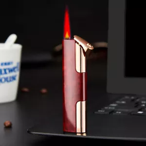 Torch Lighter Refillable Butane Lighter Windproof Adjustable Jet Flame Lighters - Picture 1 of 9