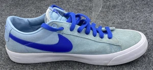 Nike SB Grant Taylor DC7695-402 Blue Suede Skate Shoes Men’s 10.5 EUR 44.5 - Picture 1 of 15