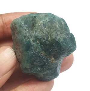 317 Ct Natural Blue Apatite Raw Rough Stone AAA Quality Loose Gemstone Specimen - Picture 1 of 5
