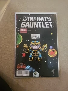 Infinity Gauntlet #1 Skottie Young Variant 2015 In Spanish Printed In Mexico - Picture 1 of 3