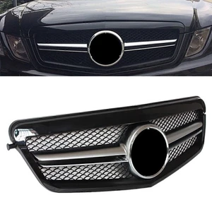 Fit Mercedes Benz E CLASS W212 2010 - 2013 Front Upper Bumper Mesh Grille Grill - Picture 1 of 10