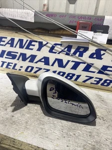 OPEL INSIGNIA 15-17 Mk I FL DOOR/WING MIRROR RIGHT DS WHITE 40R 5 PIN 13269576 - Picture 1 of 6