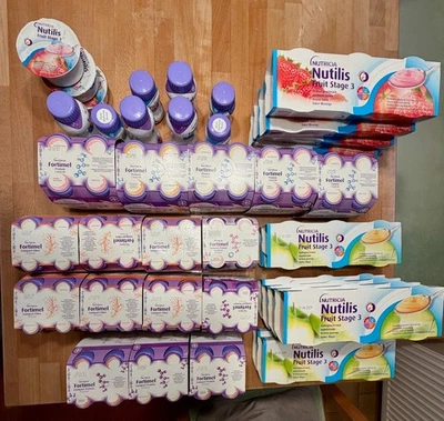 Nutricia Fortimel Protein / Compact / Fibre & Nutilis Fruit – neu, OVP - Bild 1 von 4