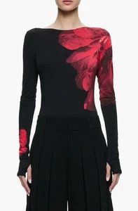 Alice & Olivia Masako Print Body Damen Gr.XS Neu mit Etikett - Bild 1 von 4