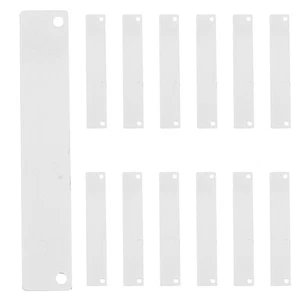 20 Stck. Stanzen Rohling Charms Metall Tags für Handwerk Doppelloch Anhänger - Bild 1 von 20