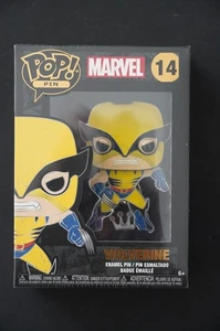 2021 FUNKO POP! ENAMEL PIN MARVEL WOLVERINE 14 * NEW - Picture 1 of 5