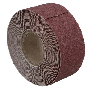 Hoja de lijado abrasiva rollo de tela de esmeril 60-320 grano óxido de aluminio 38 mm de ancho - Imagen 1 de 37