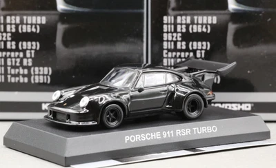 Kyosho 1/64 Porsche Collection 6 Porsche 911 Carrera RSR Turbo 2.1 1974 negro Foto 1 de 4