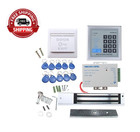 Kit De Sistema Control Acceso Puerta Independiente Cerradura Magnetica Electrica