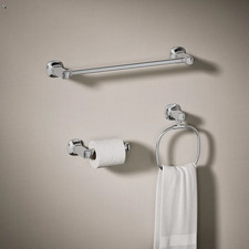 Kohler Terzet 3-Piece Bathroom Accessory Set - Polished Chrome - R33796-CP