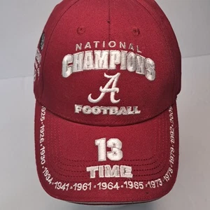 Mütze Kappe Alabama Crimson Tide 13 National Championships lizenziert Fan Favorit - Bild 1 von 10