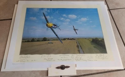 LOW LEVEL ENCOUNTER by Gerald Coulson signed, with flight clasp, /50 - Изображение 1 из 4