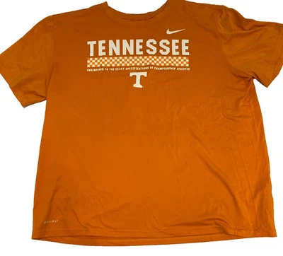 Tennesse Volunteers Nike Tee 2XL DriFit athletic cut checkerboard - Image 1 of 4