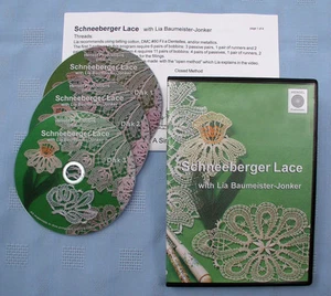 Schneeberger Klöppel Klöppel Anleitung DVD Set Lia Baumeister-Jonker - Bild 1 von 1