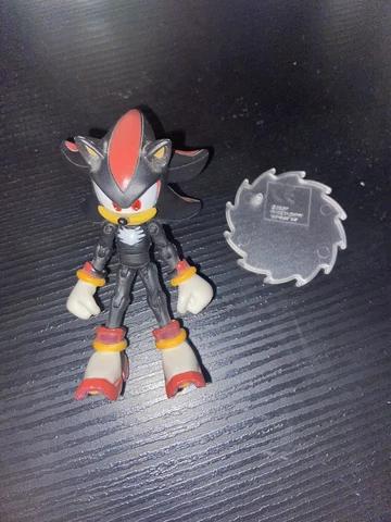 Jazwares Sonic The Hedgehog | 3” Inch Shadow Figure | Clear Display Stand | READ Cover