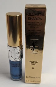 1 PIECE - YSL FULL METAL SHADOW LIQUID EYE SHADOW  #20 FANTASY BLUE   0.15fl oz - Picture 1 of 4