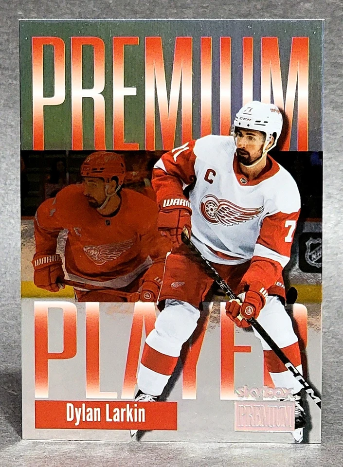 2023-24 SkyBox Metal Universe Premium Player #4 OF 40 PP Dylan Larkin - Image 1 of 2