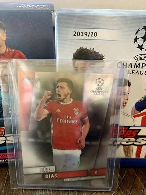 RUBEN DIAS ROOKIE 2019/20 Topps Finest CL Refractor  Benfica /City🔥🔥 - Image 1 of 2