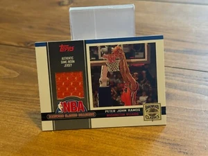 2005 Topps Peter John Ramos Hardwood Classics Basketball Patch Card - Picture 1 of 8