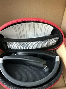 SUICEN SX-991 Foldable Bluetooth Headset - Black Matte - Black Carrying Case New - Picture 1 of 5