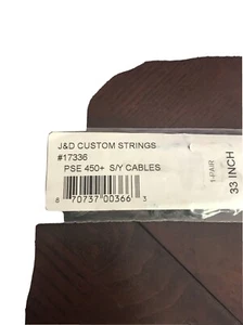 J& D Custom Strings Number 17336 PSE 450 Plus S/Y Cables - Picture 1 of 6