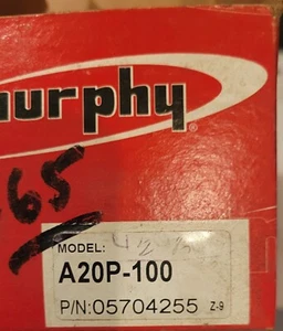 Murphy Oil Pressure Gauge A20P-100 - Bild 1 von 3