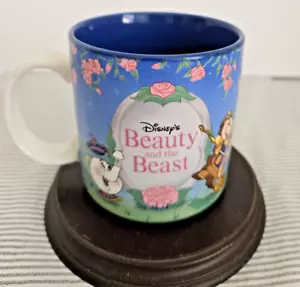 Taza de té de café La Bella y la Bestia clásica de colección Walt Disney's 12 oz retirada - Imagen 1 de 4