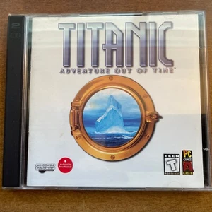 Titanic Adventure Out Of Time Juego PC - 1996 CD ROM Windows Mac 2 Juego de discos - FSH - Imagen 1 de 7