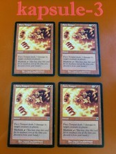 4x Fiery Temper | Torment | MTG Magic Cards