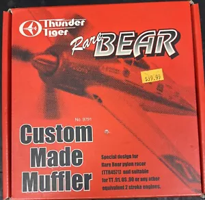 Silenciador personalizado Thunder Tiger 9791 para raro Bear OS 90 September Fury - Imagen 1 de 5