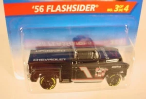 HOT WHEELS 1996 RACE TRUCK SERIES '56 FLASHSIDER (INT'L PKG) - Picture 1 of 2