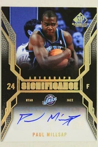 Paul Millsap LA Tech Utah Jazz Autographed 2007 Upper Deck Signed SI-PM Card - Picture 1 of 2