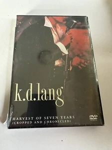 K. D. Lang - Harvest Of Seven Years (Cropped And Chronicled) DVD New Sealed - Picture 1 of 1
