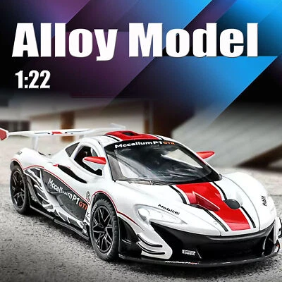1/22 McLaren P1 GTR Alloy Sports Car Model Diecast And Toy Metal Vehicle Model - Image 1 of 4