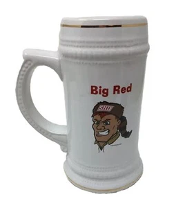 Big Red SHU Beer Stien White & Gold Mug College Sports Beer Mug - Picture 1 of 11
