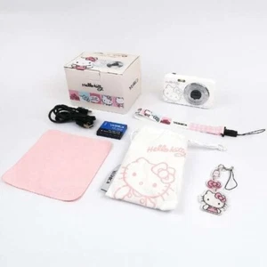 Hello Kitty 50th Limited Edition YASHICA Compact Digital Camera DZ-100 [White] - Picture 1 of 6