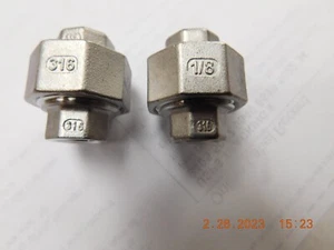 Union, 316 SS, 1/8 UNION manh0919 MA200 46 LOT OF 2 - Picture 1 of 2