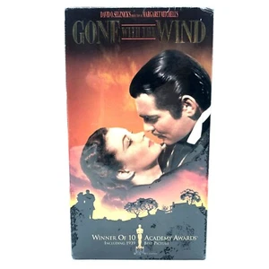 Gone With The Wind VHS 2-Tape Box Set MGM 1939/1998 Clark Gable SEALED - Picture 1 of 4