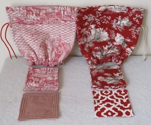 Toile Print Tea Cozy & Matching Coasters, Small - 2 to 4 cups - Picture 1 of 3