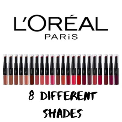 L'oreal Infaillible 24H Lipstick Dual Ended Free & Fast Uk Delivery Brand New  - Image 1 of 4