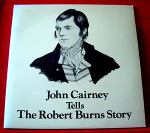 John Cairney Tells The Robert Burns Story 2-LP GF+INS UK ORIG 1976 Shanter VINYL - Foto 1 di 15