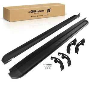 Black Side Step Running Board for Honda Pilot 2023-2025 Aluminum Non-Slip Design - Picture 1 of 17