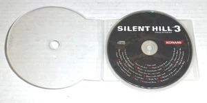 Silent Hill 3 Official Soundtrack ONLY Konami (2003) Disc Only, NO ORIGINAL CASE - Foto 1 di 4