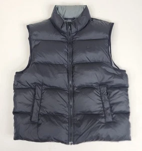 Chaleco Lacoste 2XL Para Hombres 56/7 Negro Plumón Puffer Cremallera Completa Aislado Cocodrilo - Imagen 1 de 11