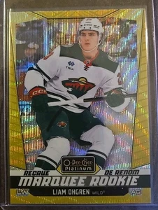 2024-25 OPC Platinum Tendone Rookie Giallo Neon Surge #235 Liam Ohgren - Foto 1 di 2