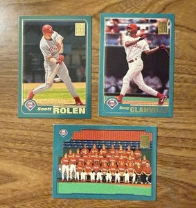 2001 Topps Lot Of 3 Phillies Rolen 🔥🔥 - Bild 1 von 2