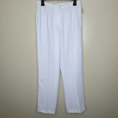 Calças Pendleton 6 calças sociais femininas calças chiques trabalho escritório negócios preppy - Imagem 1 de 4