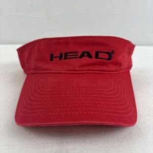 Head Proformance Visor Tennis Adjustable Red Embroidered NEW Without Tags NOS - Picture 1 of 7