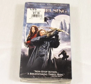 Van Helsing Factory Sealed VHS with Watermark 2004 Hugh Jackman Kate Beckinsale - Picture 1 of 6