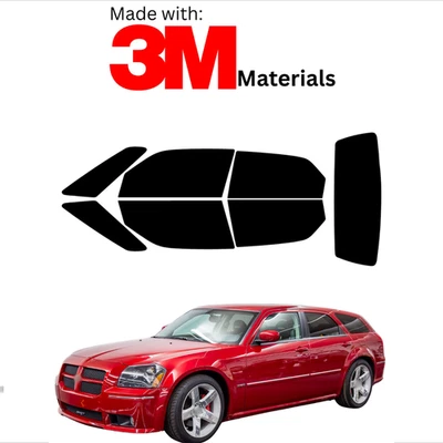 Kit de tinte de ventana precortado para Dodge Magnum 05-08 color estable cerámica hecho con 3M Foto 1 de 4